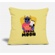 Crypto&Stock To The Moon Washed Yellow Pillow